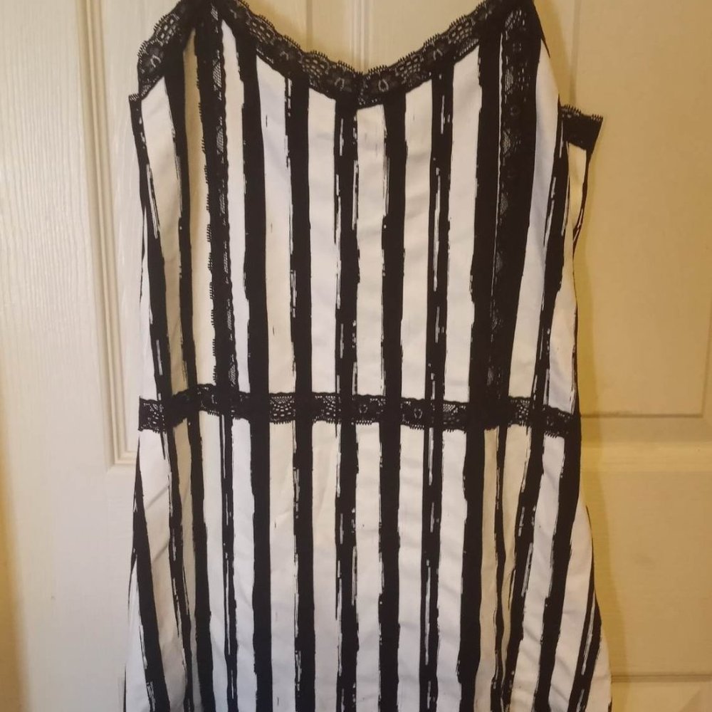 Sexy Lace Trim Slip Style Dress by Too fast